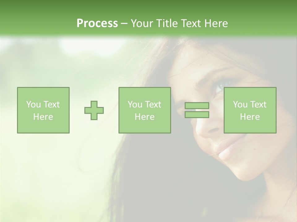 Smiling Girl PowerPoint Template