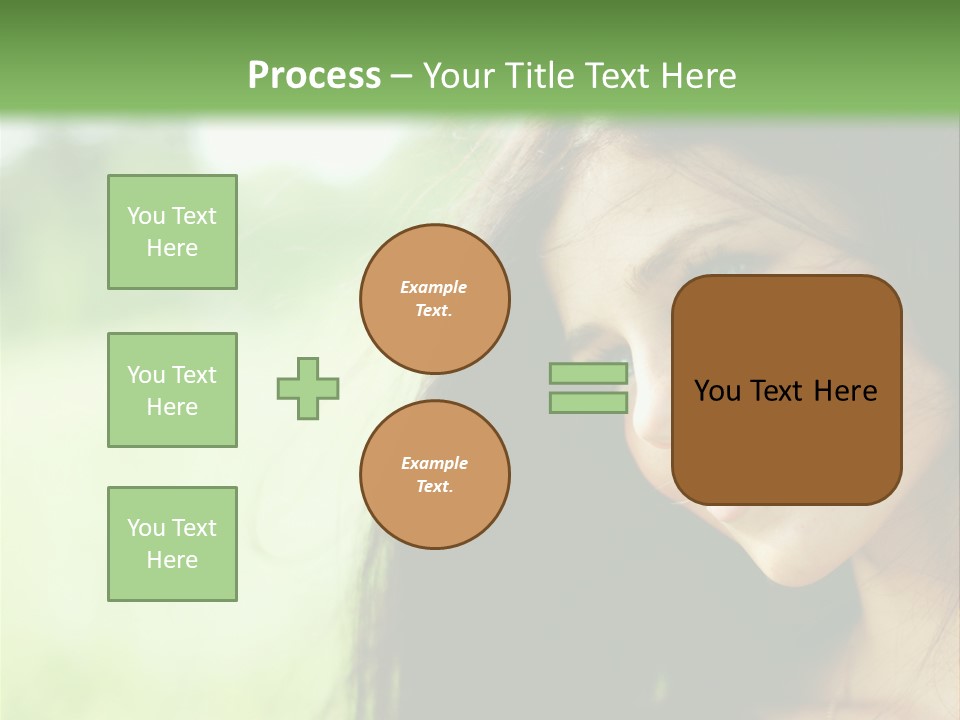 Smiling Girl PowerPoint Template