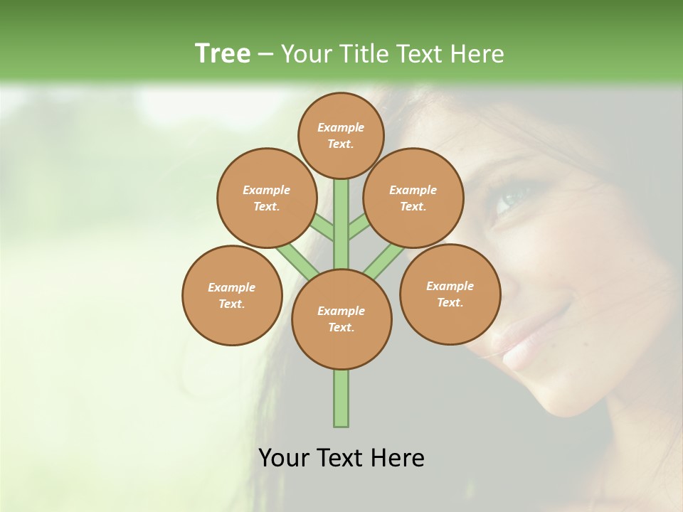 Smiling Girl PowerPoint Template