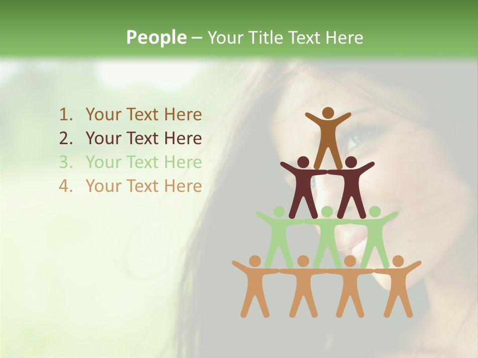 Smiling Girl PowerPoint Template
