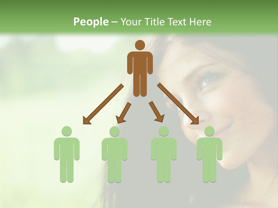 Smiling Girl PowerPoint Template