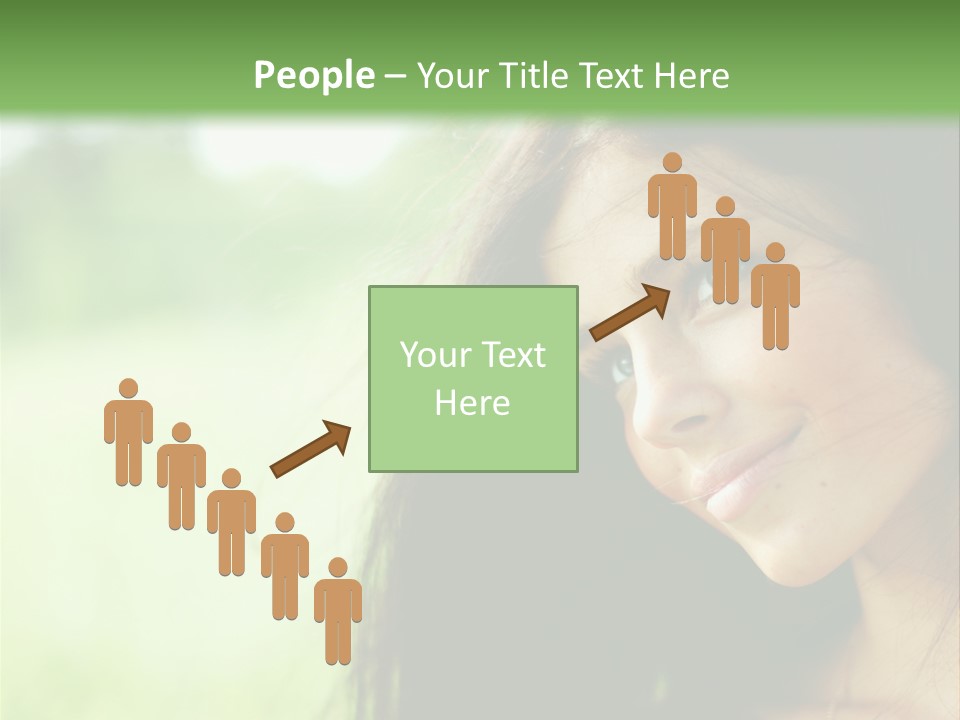 Smiling Girl PowerPoint Template