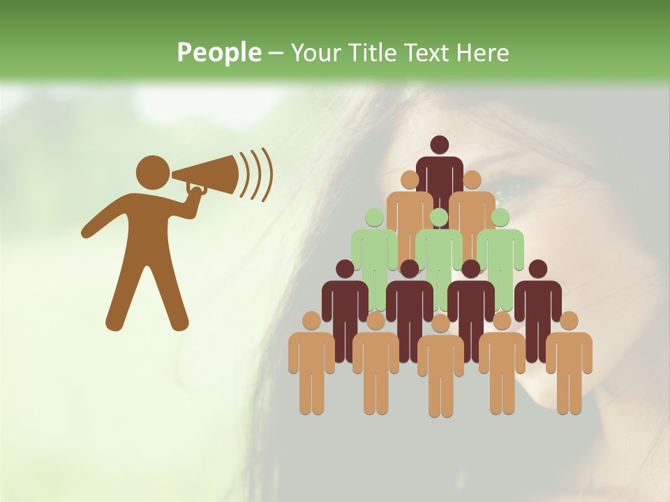 Smiling Girl PowerPoint Template