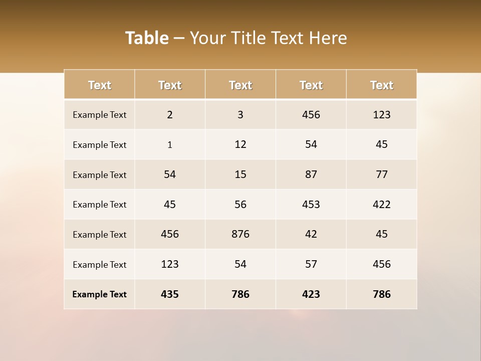 Running Into The Dawn. Series 3 PowerPoint Template