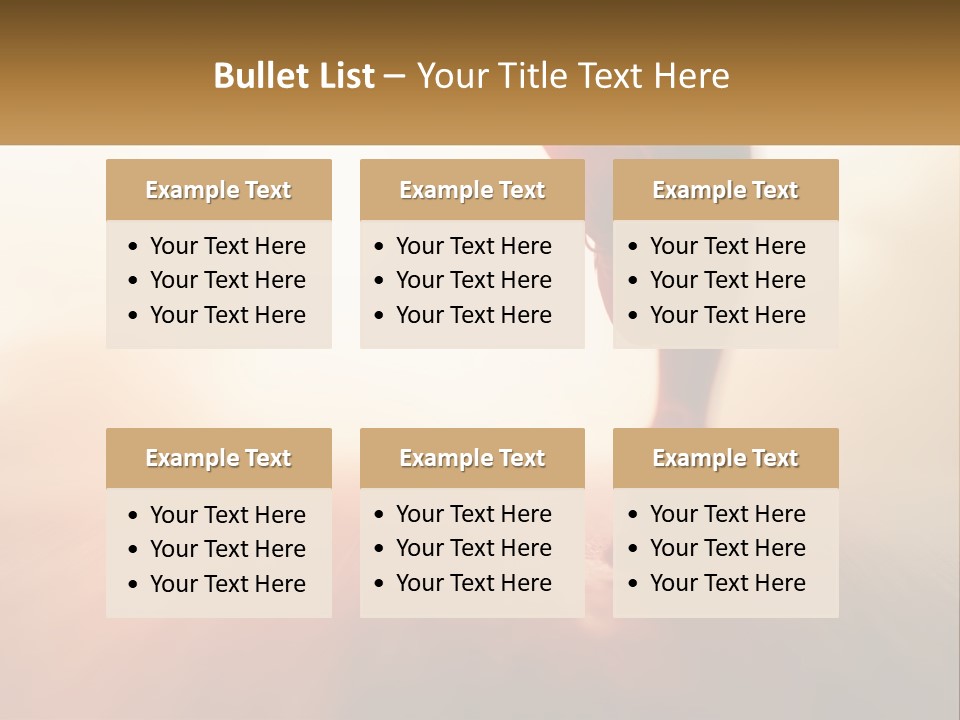 Running Into The Dawn. Series 3 PowerPoint Template
