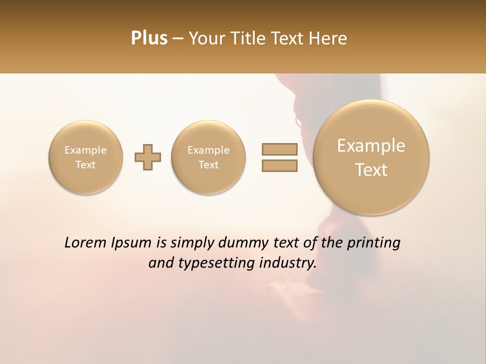 Running Into The Dawn. Series 3 PowerPoint Template
