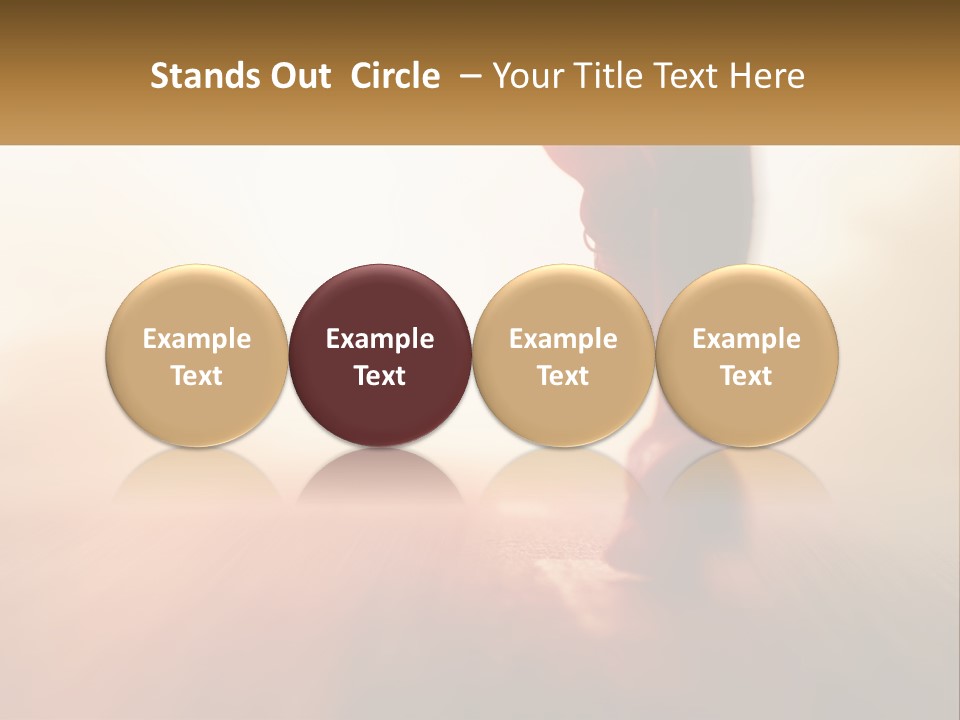 Running Into The Dawn. Series 3 PowerPoint Template