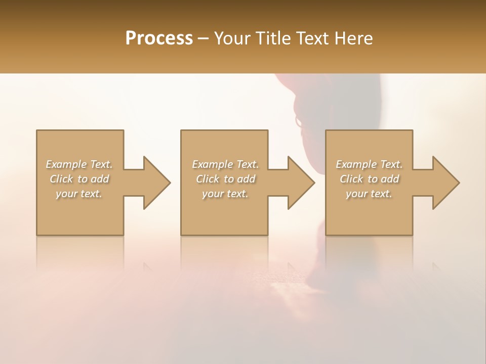 Running Into The Dawn. Series 3 PowerPoint Template