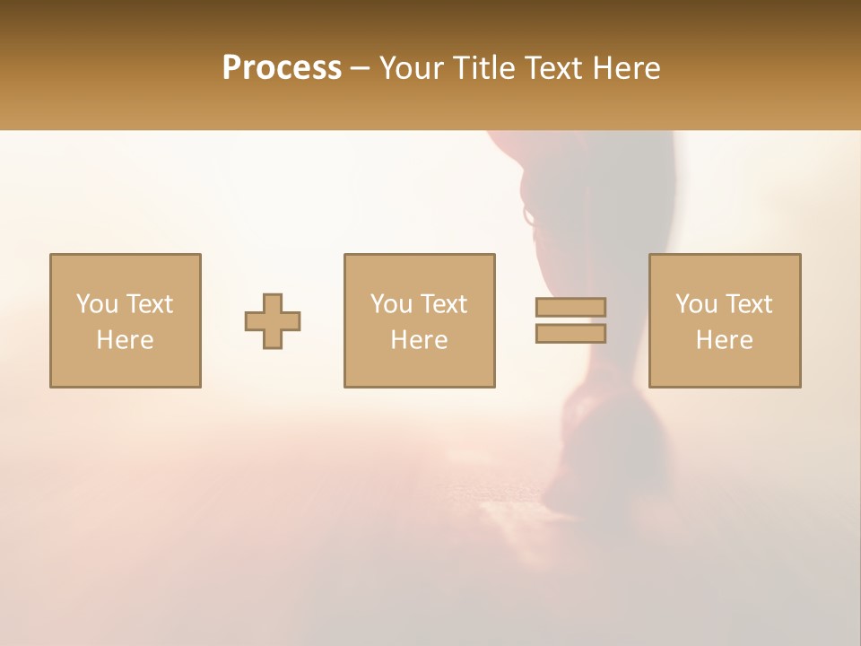 Running Into The Dawn. Series 3 PowerPoint Template