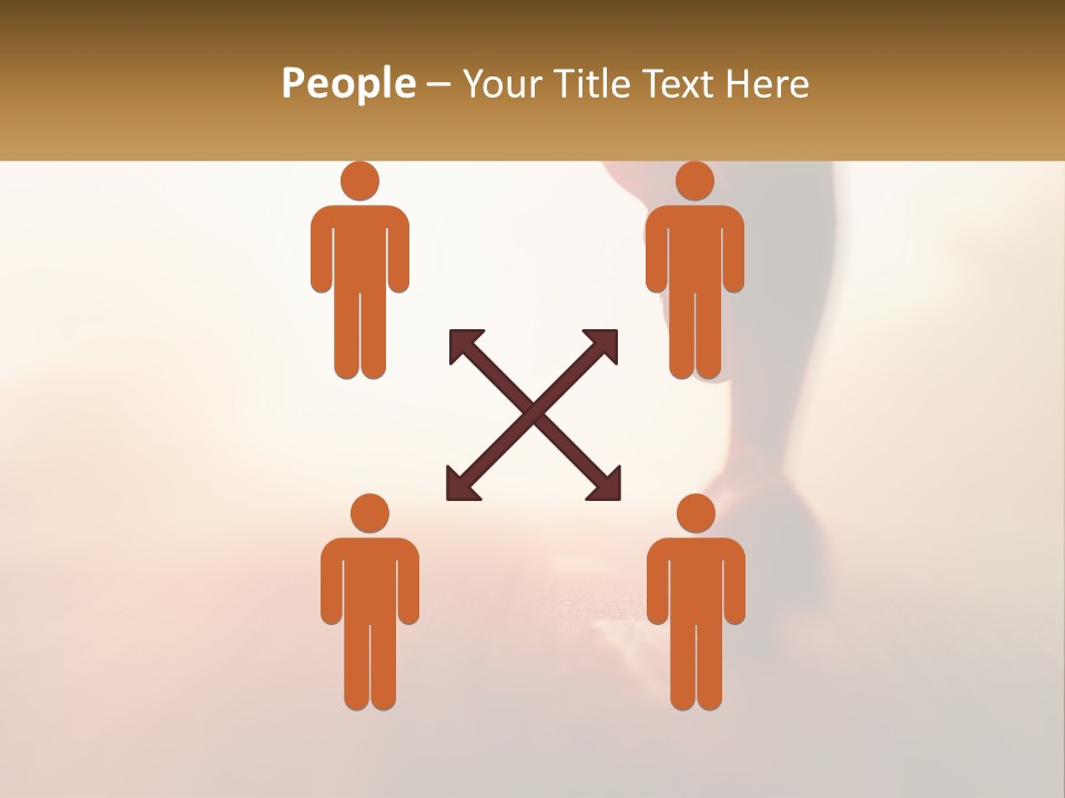 Running Into The Dawn. Series 3 PowerPoint Template