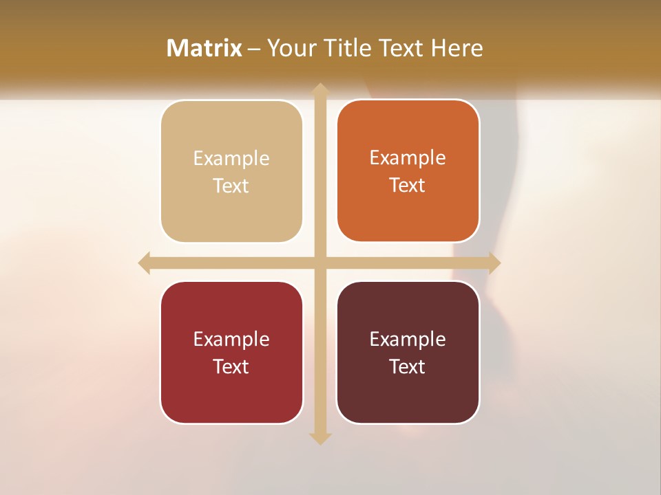 Running Into The Dawn. Series 2 PowerPoint Template