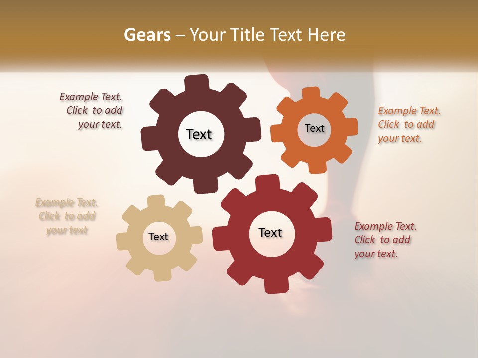 Running Into The Dawn. Series 2 PowerPoint Template