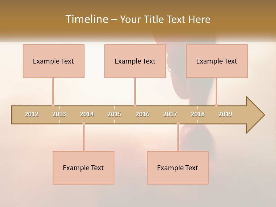 Running Into The Dawn. Series 2 PowerPoint Template