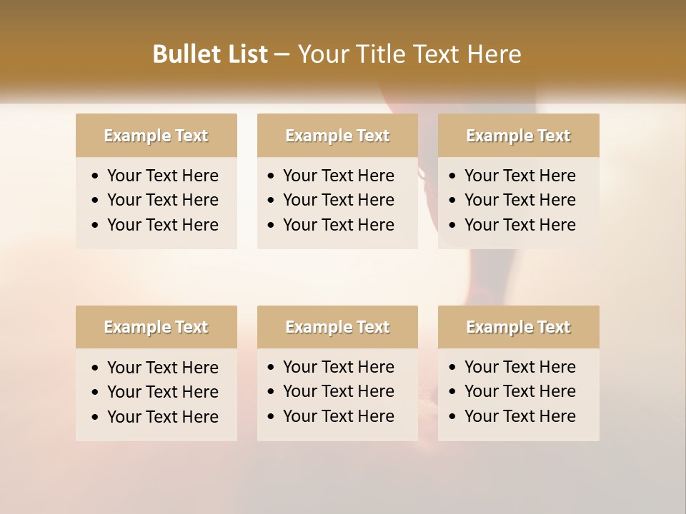 Running Into The Dawn. Series 2 PowerPoint Template