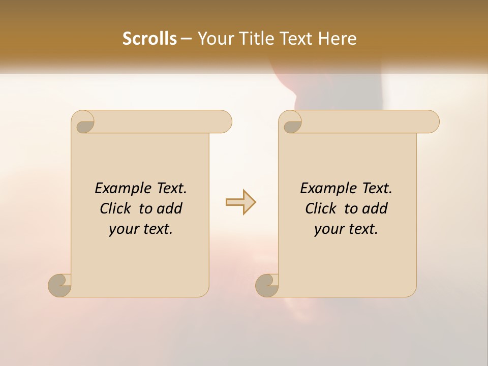 Running Into The Dawn. Series 2 PowerPoint Template