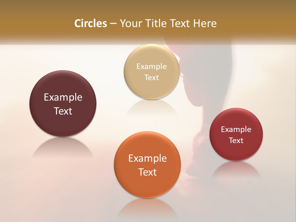 Running Into The Dawn. Series 2 PowerPoint Template