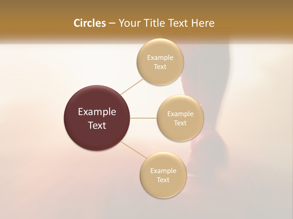 Running Into The Dawn. Series 2 PowerPoint Template