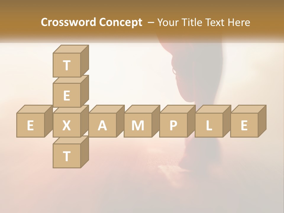 Running Into The Dawn. Series 2 PowerPoint Template