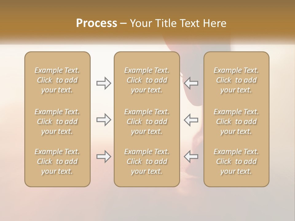 Running Into The Dawn. Series 2 PowerPoint Template
