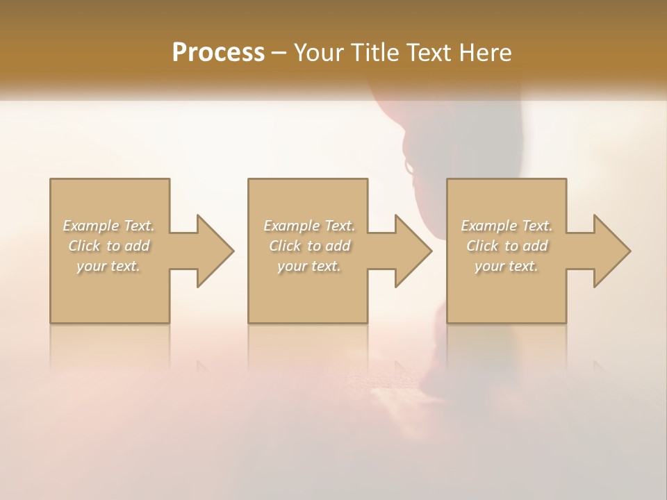 Running Into The Dawn. Series 2 PowerPoint Template