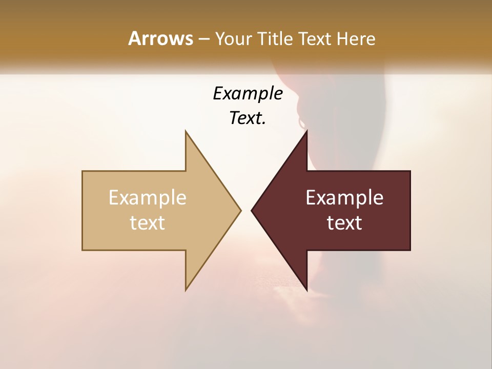 Running Into The Dawn. Series 2 PowerPoint Template