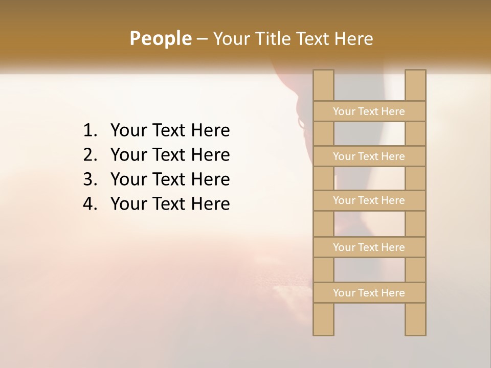 Running Into The Dawn. Series 2 PowerPoint Template