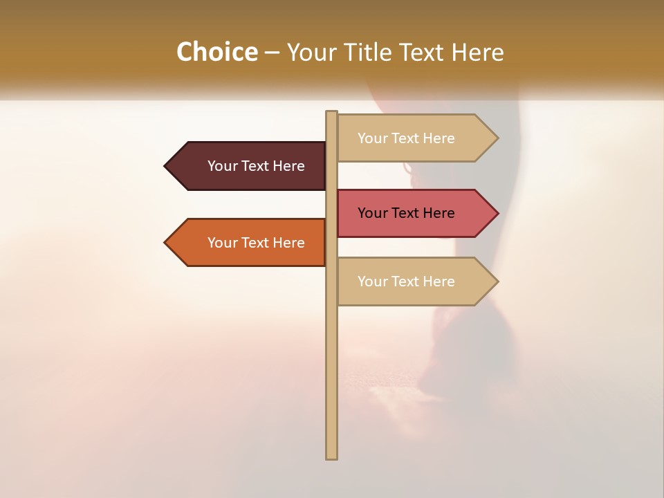 Running Into The Dawn. Series 2 PowerPoint Template