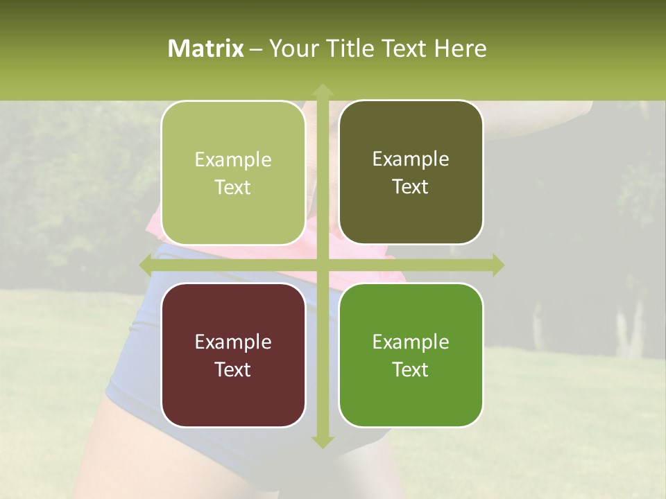 Outdoor Aerobics PowerPoint Template