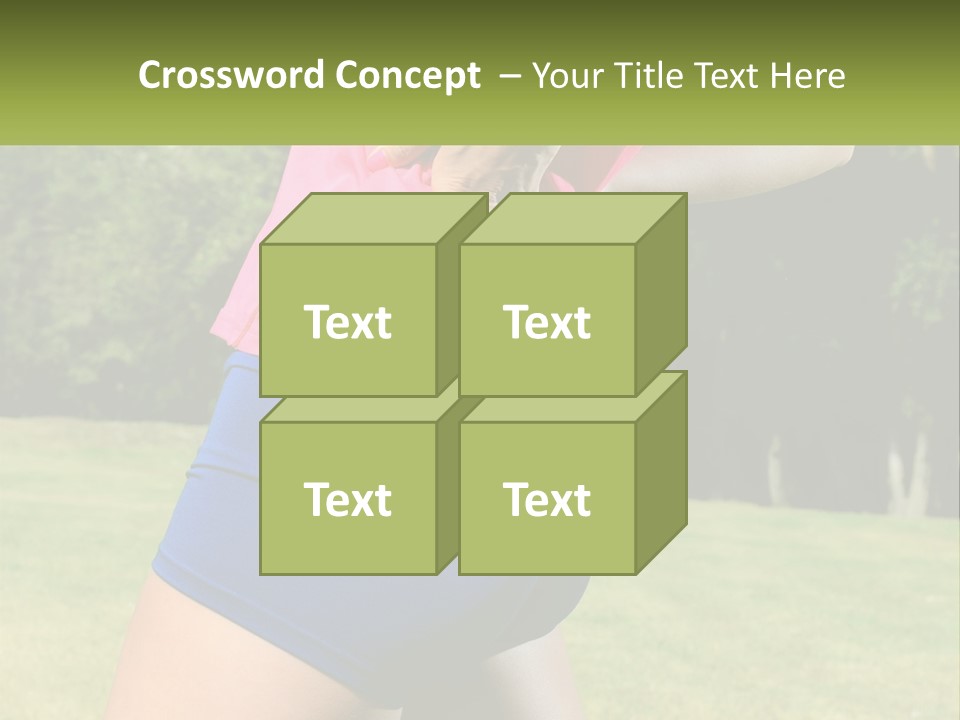 Outdoor Aerobics PowerPoint Template