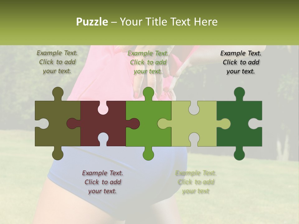 Outdoor Aerobics PowerPoint Template