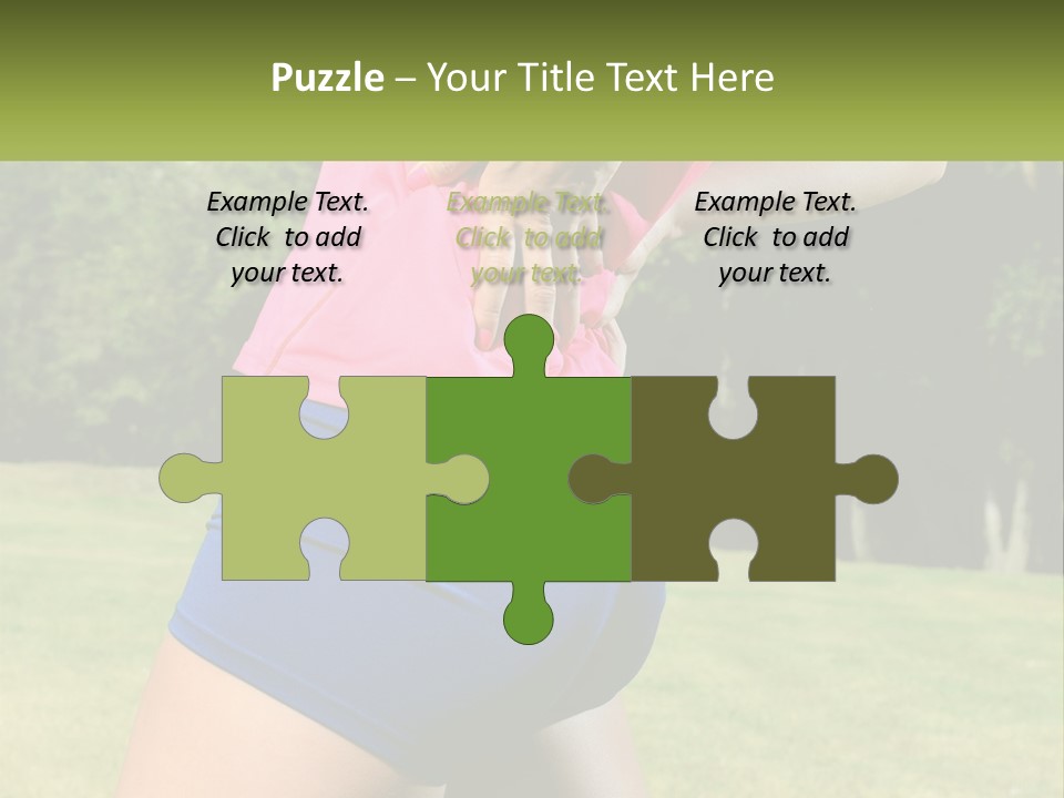 Outdoor Aerobics PowerPoint Template