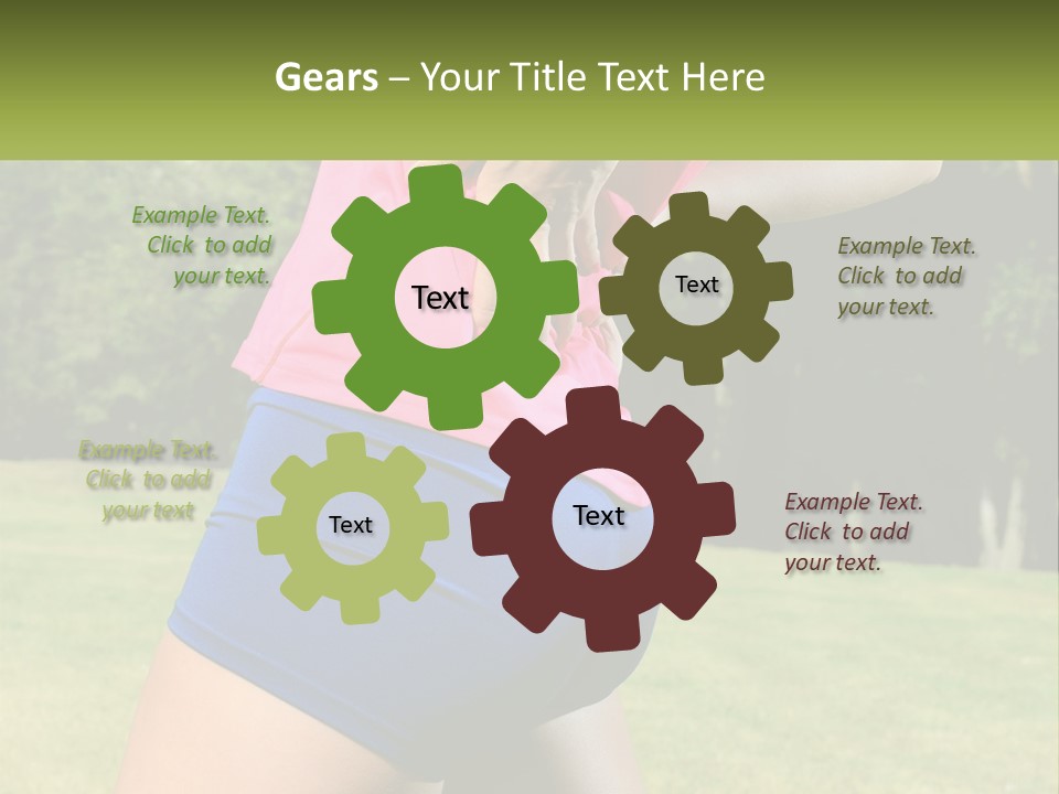 Outdoor Aerobics PowerPoint Template