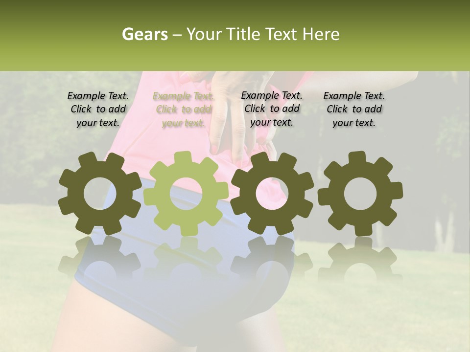 Outdoor Aerobics PowerPoint Template