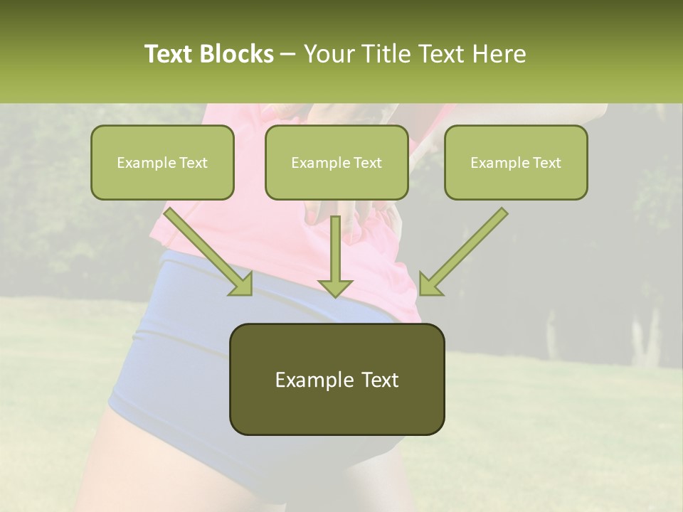 Outdoor Aerobics PowerPoint Template