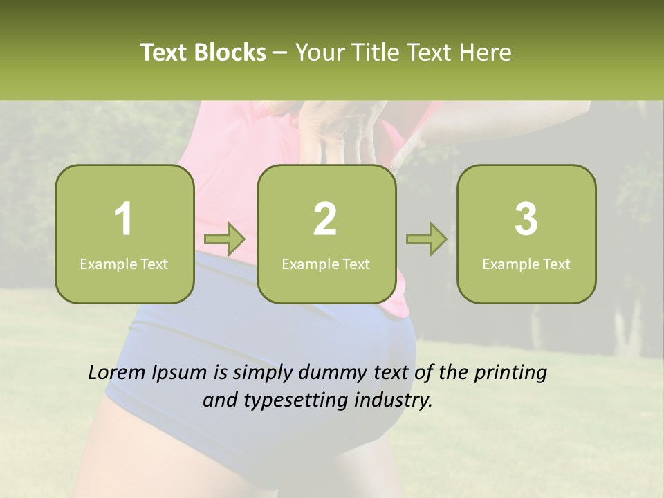 Outdoor Aerobics PowerPoint Template