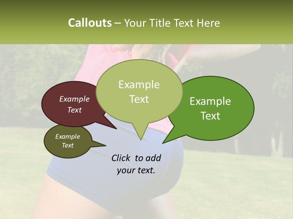 Outdoor Aerobics PowerPoint Template