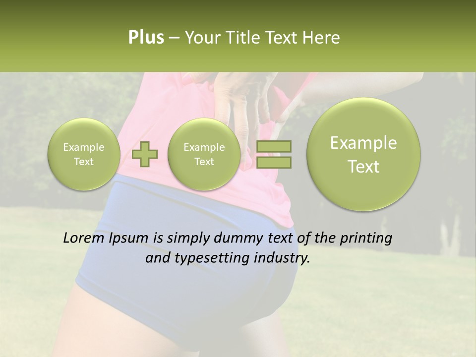 Outdoor Aerobics PowerPoint Template