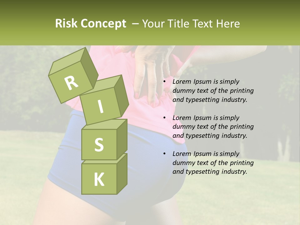 Outdoor Aerobics PowerPoint Template