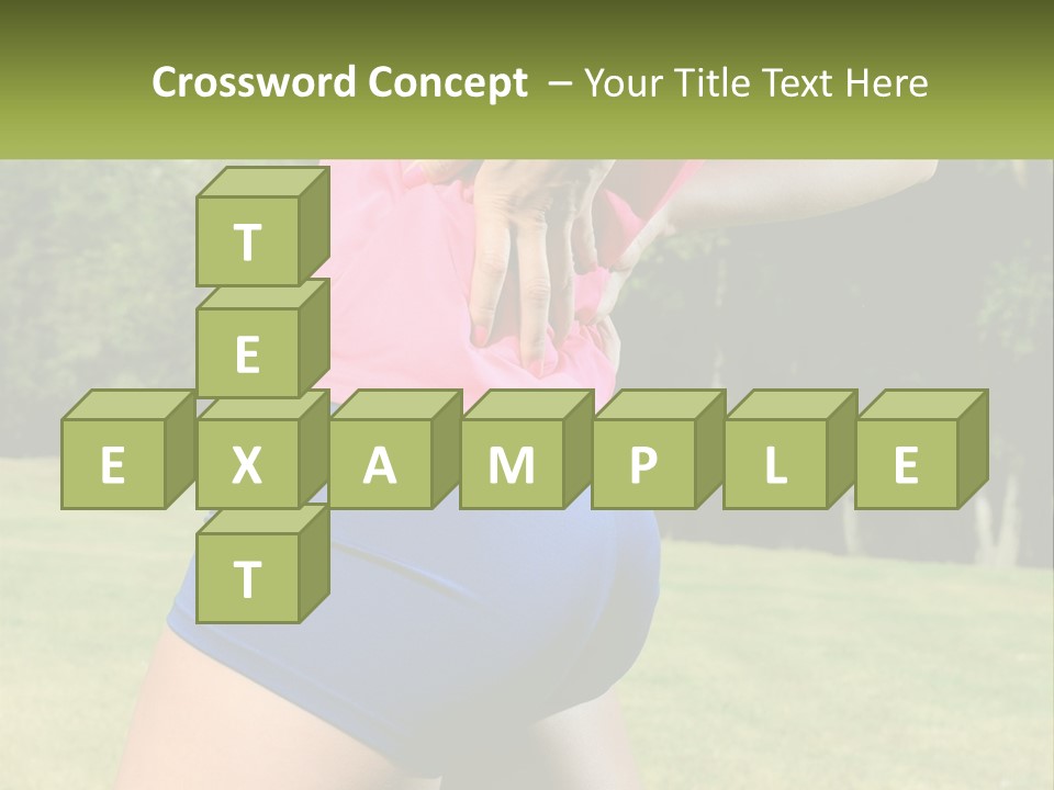 Outdoor Aerobics PowerPoint Template