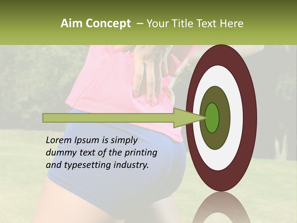 Outdoor Aerobics PowerPoint Template