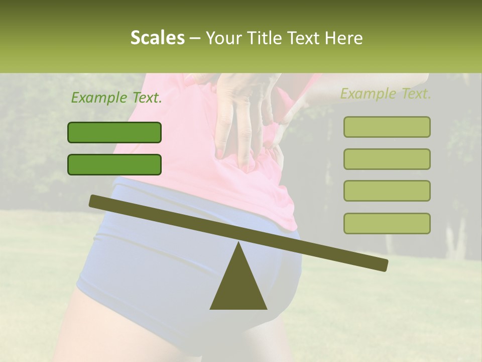 Outdoor Aerobics PowerPoint Template