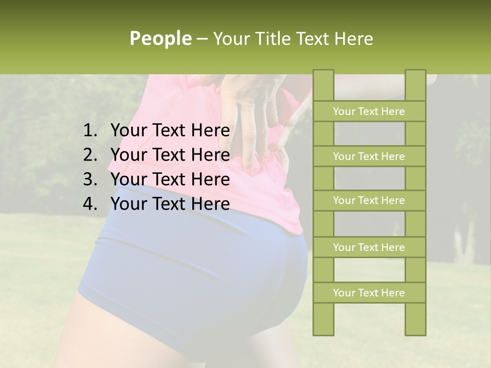 Outdoor Aerobics PowerPoint Template
