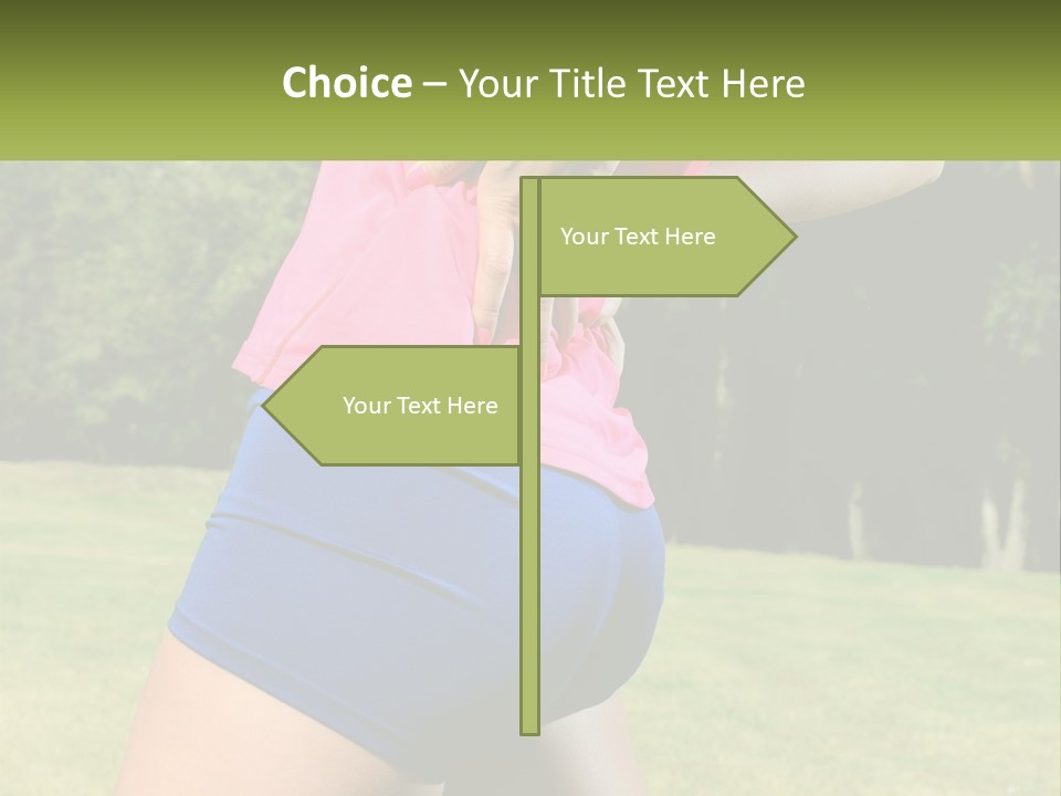 Outdoor Aerobics PowerPoint Template