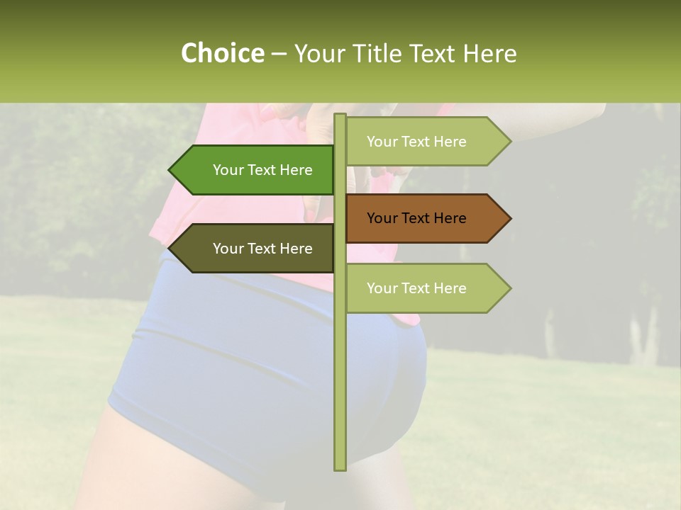 Outdoor Aerobics PowerPoint Template