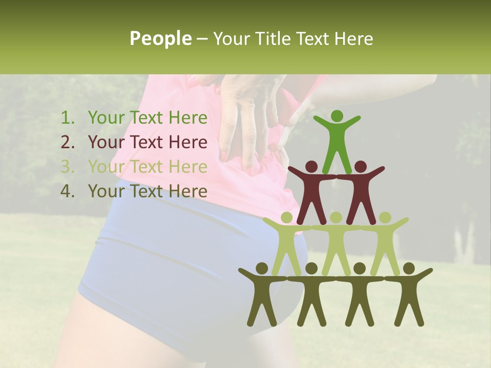 Outdoor Aerobics PowerPoint Template