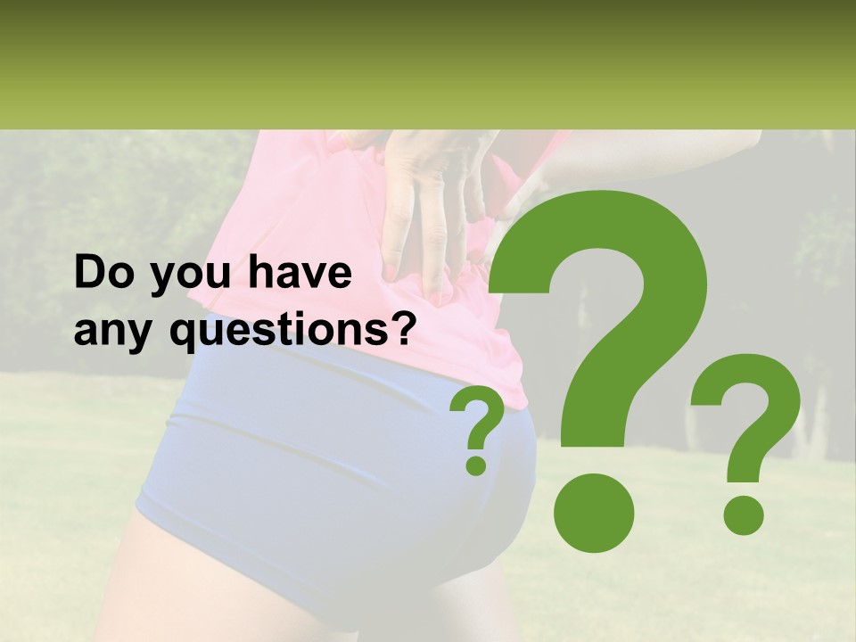 Outdoor Aerobics PowerPoint Template