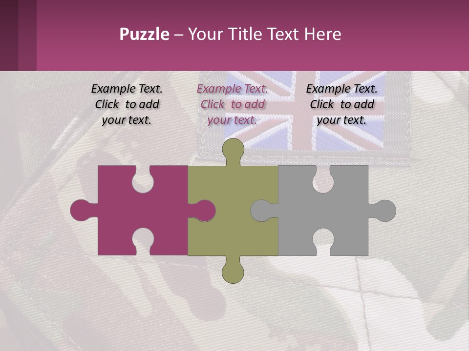 British Army PowerPoint Template