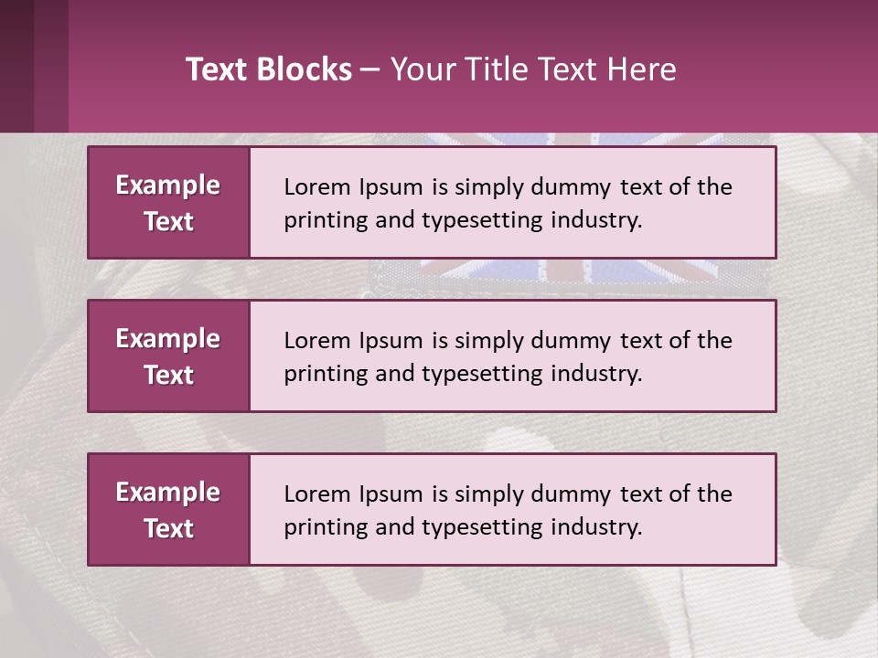 British Army PowerPoint Template