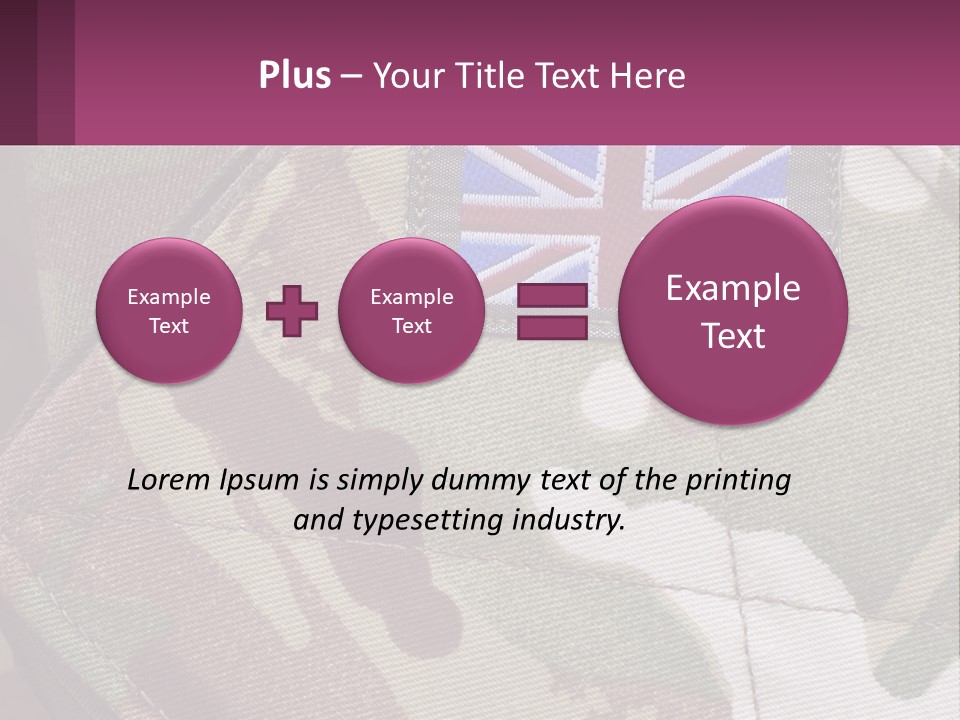 British Army PowerPoint Template