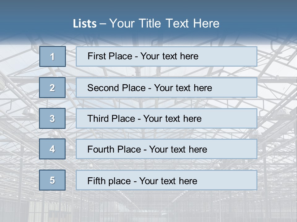 Greenhouse PowerPoint Template